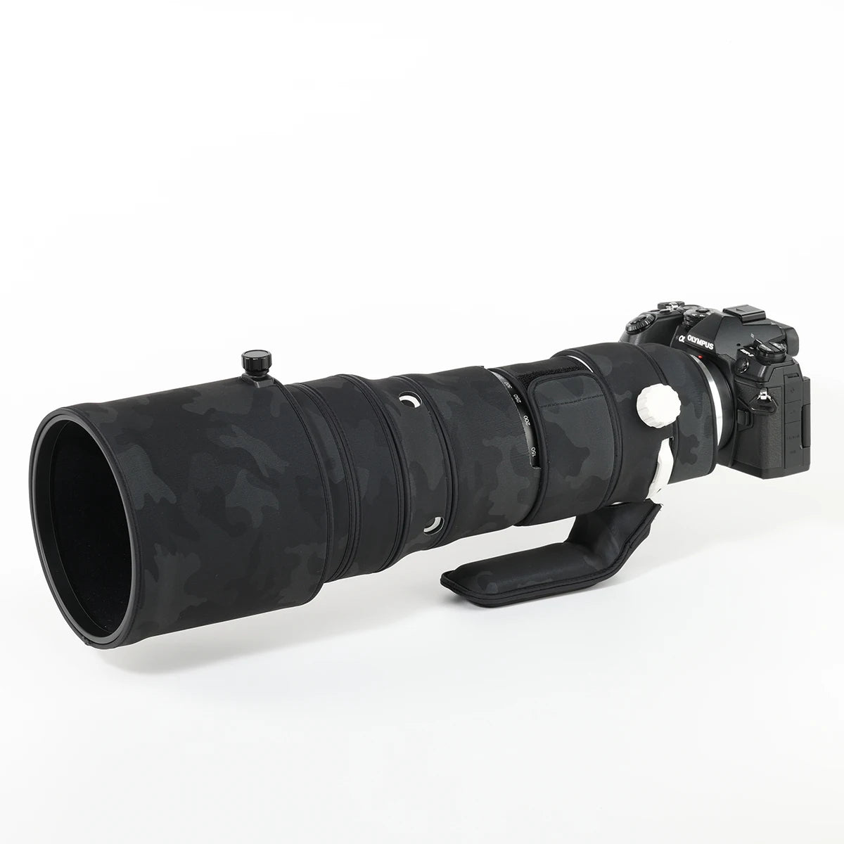 CHASING BIRDS camouflage lens coat for Olympus M.ZUIKO 150-400mm F4.5 TC 1.25X IS PRO waterproof OM system150 400 mm lens cover