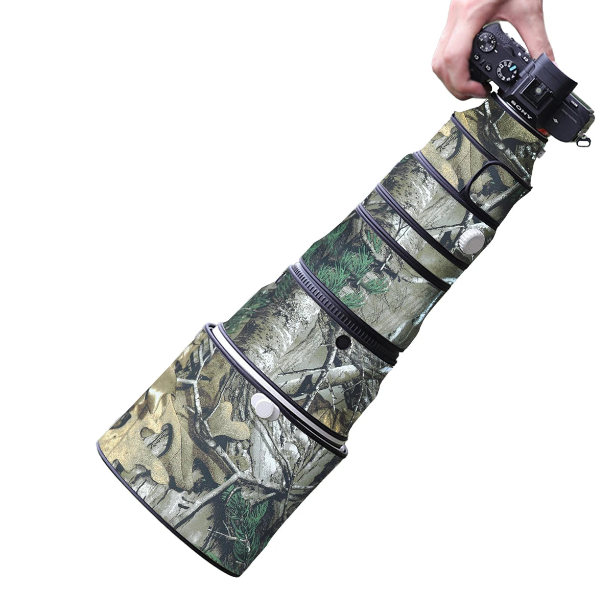 CHASING BIRDS camouflage lens coat for SONY FE 400mm F2.8 GM OSS waterproof and rainproof lens protective cover 400mm lens cover