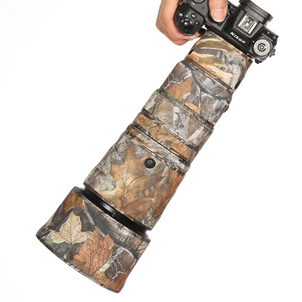 CHASING BIRDS camouflage lens coat for Nikon Z 180-600 mm F 5.6-6.3 VR waterproof and rainproof lens protective cover NIKKOR