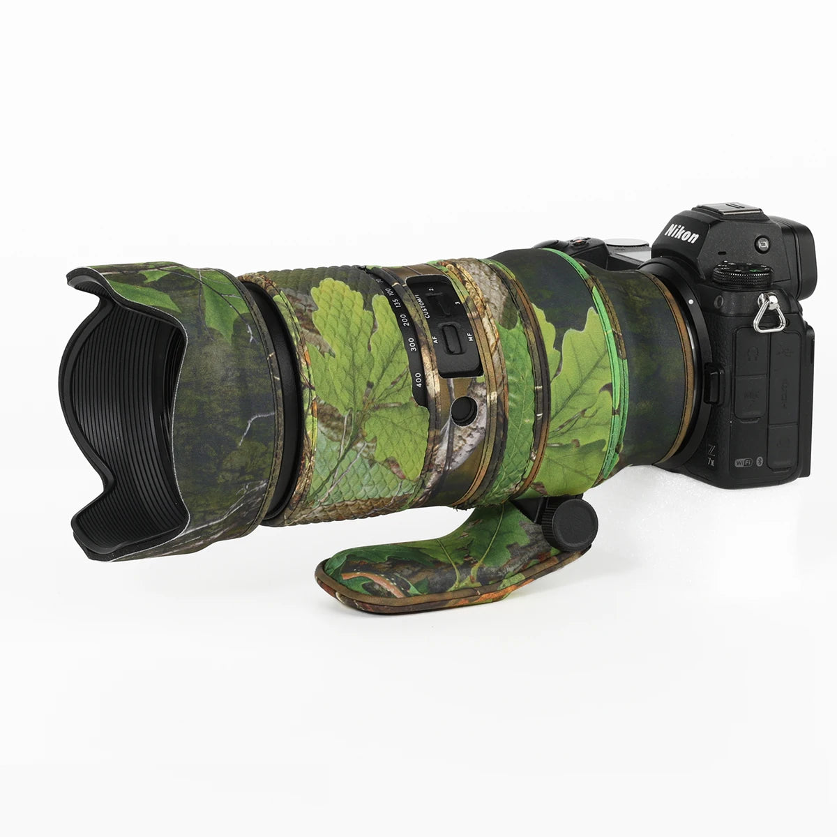 CHASING BIRDS Camouflage Waterproof Lens Coat for TAMRON 50-400mm F4.5-6.3 DI III VC VXD A067 Rainproof Lens Protective Cover