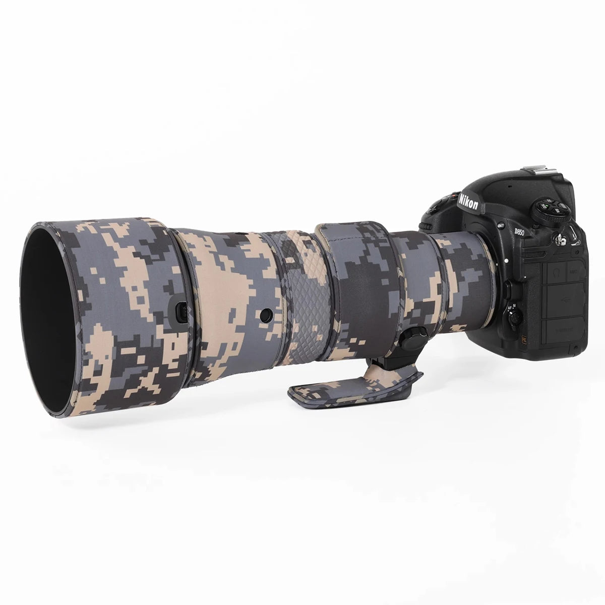 CHASING BIRDS camouflage lens coat for NIKON AF-S 500mm F5.6 E PF waterproof and rainproof 500 elastic lens protective cover