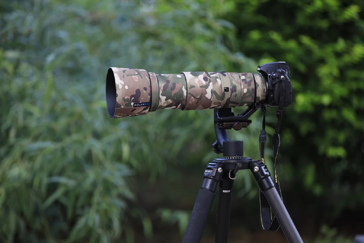 ROLANPRO Lens Cover for Nikon AF-S 200-500mm f/5.6E ED VR Lens Coat Rain Cover Guns Case Protective Sleeve Nikon 200 500mm