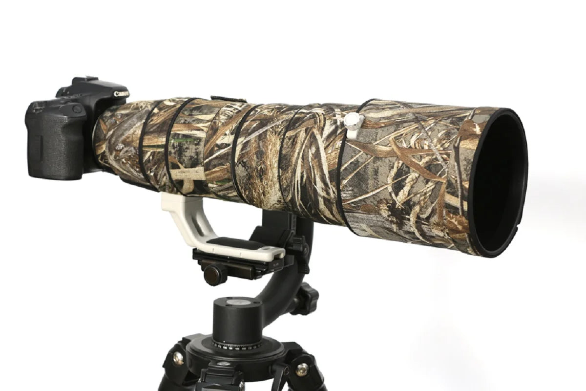 ROLANPRO Lens Cover for Canon EF 200-400mm f/4L IS USM Extender 1.4X Camouflage Lens Clothing Rain Cover Lens Sleeve Guns Case