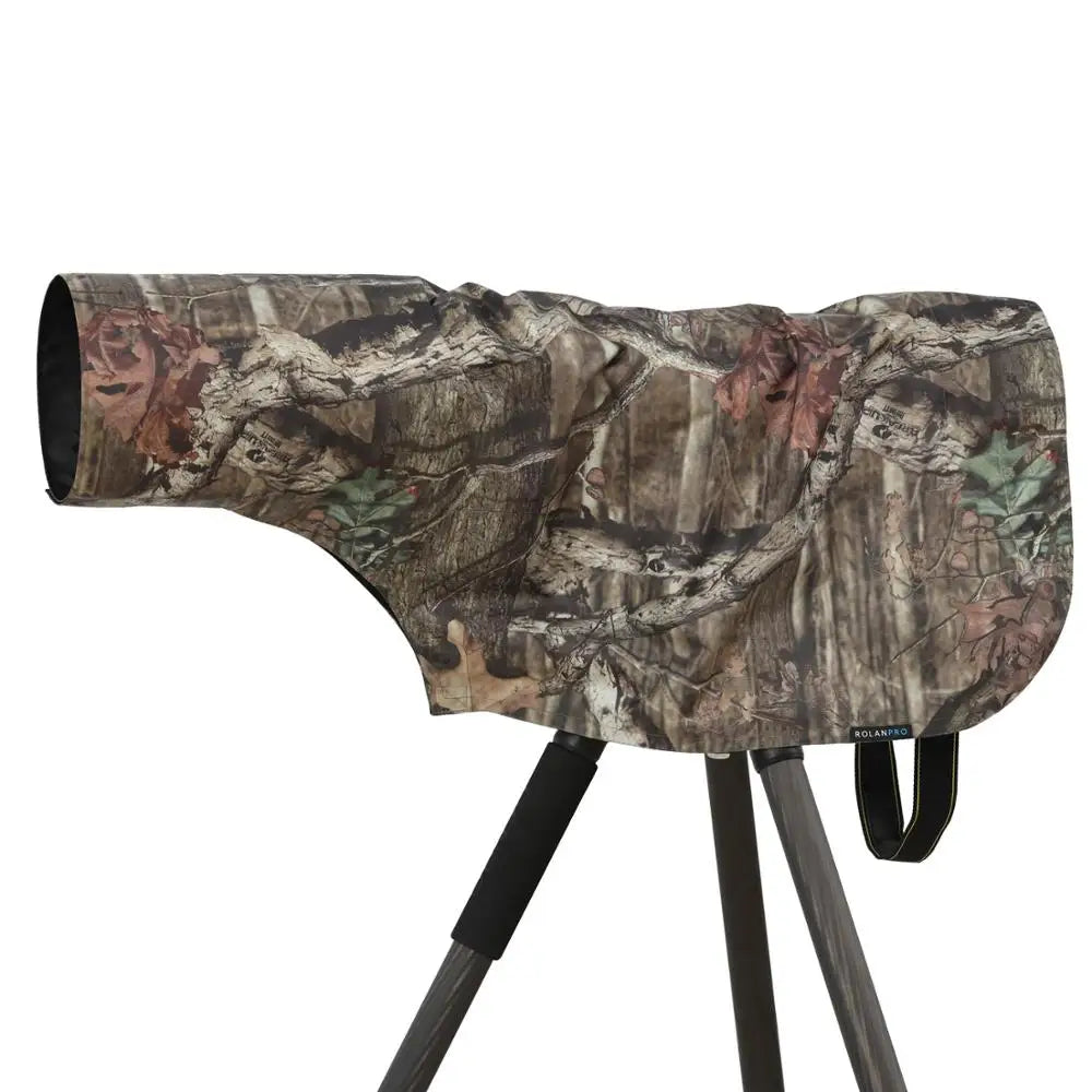 ROLANPRO Camera Lens Coat Camouflage Rain Cover For Nikon AF-S 200-500mm F5.6E ED VR Protective Case Guns Sleeve Lens's Hood Cap
