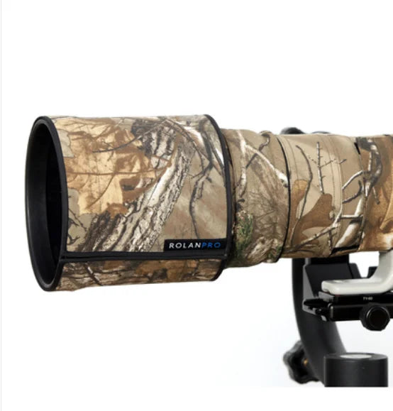 ROLANPRO Lens Cover for Sigma APO 500mm f/4.5 EX DG HSM Camouflage Lens Clothing Rain Cover Lens Sleeve Guns Case