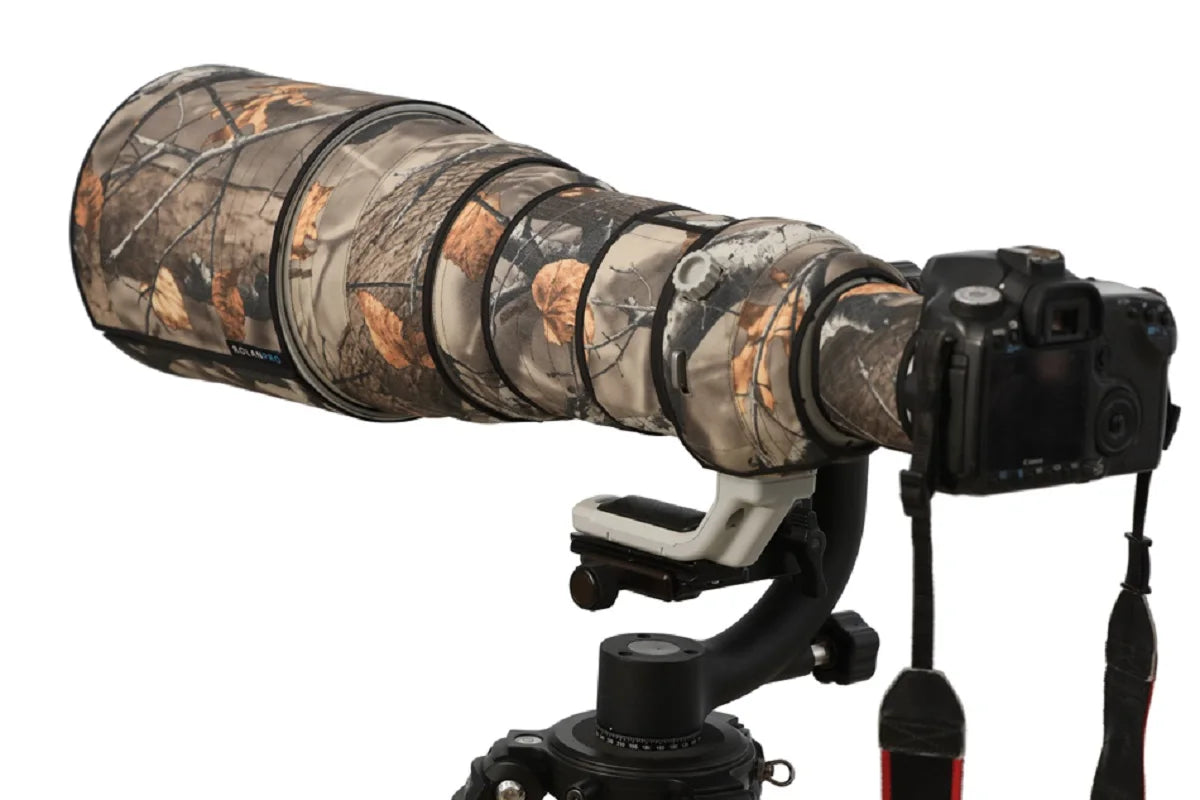 ROLANPRO Lens Coat for Canon EF 600mm f/4 L IS USM Lens Anti Shake I Camouflage Lens Cover Rain Cover Lens Sleeve Guns Case