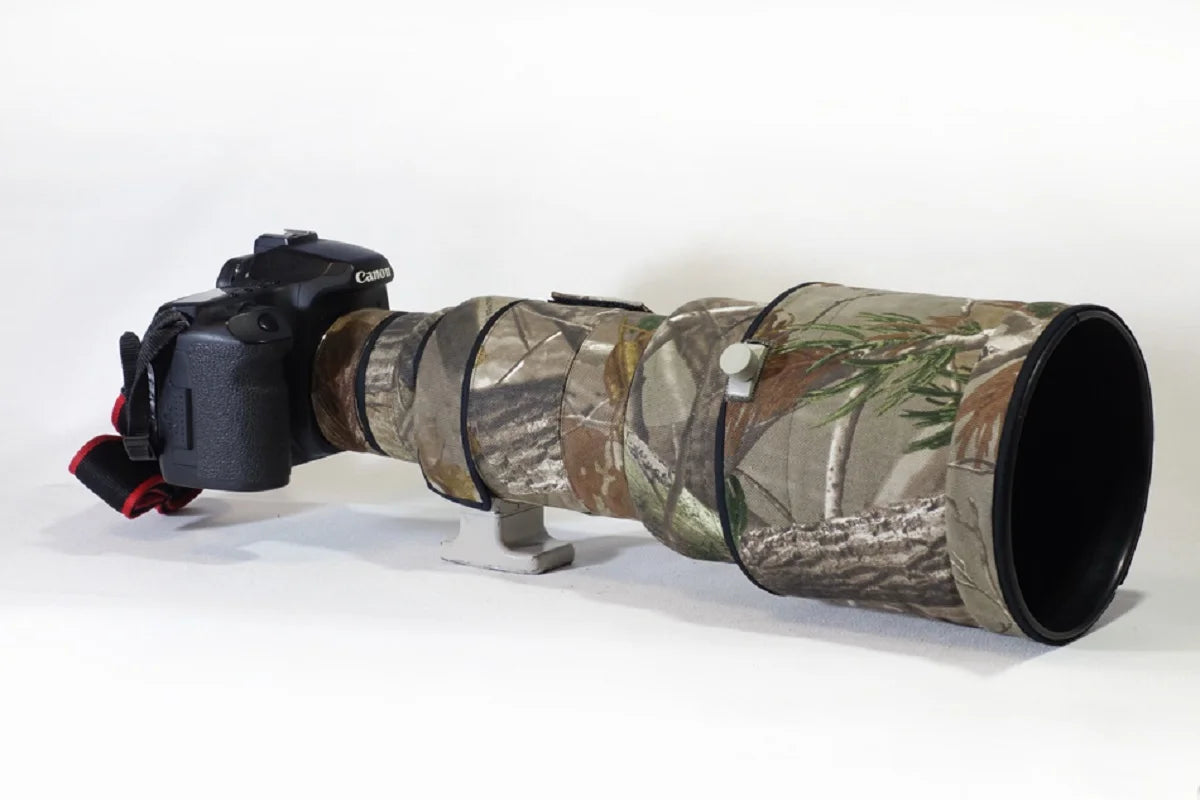 ROLANPRO Camouflage Lens Coat for Canon EF 300mm f/2.8 L IS USM Lens Case Camera Lens Protective Sleeve Rain Cover