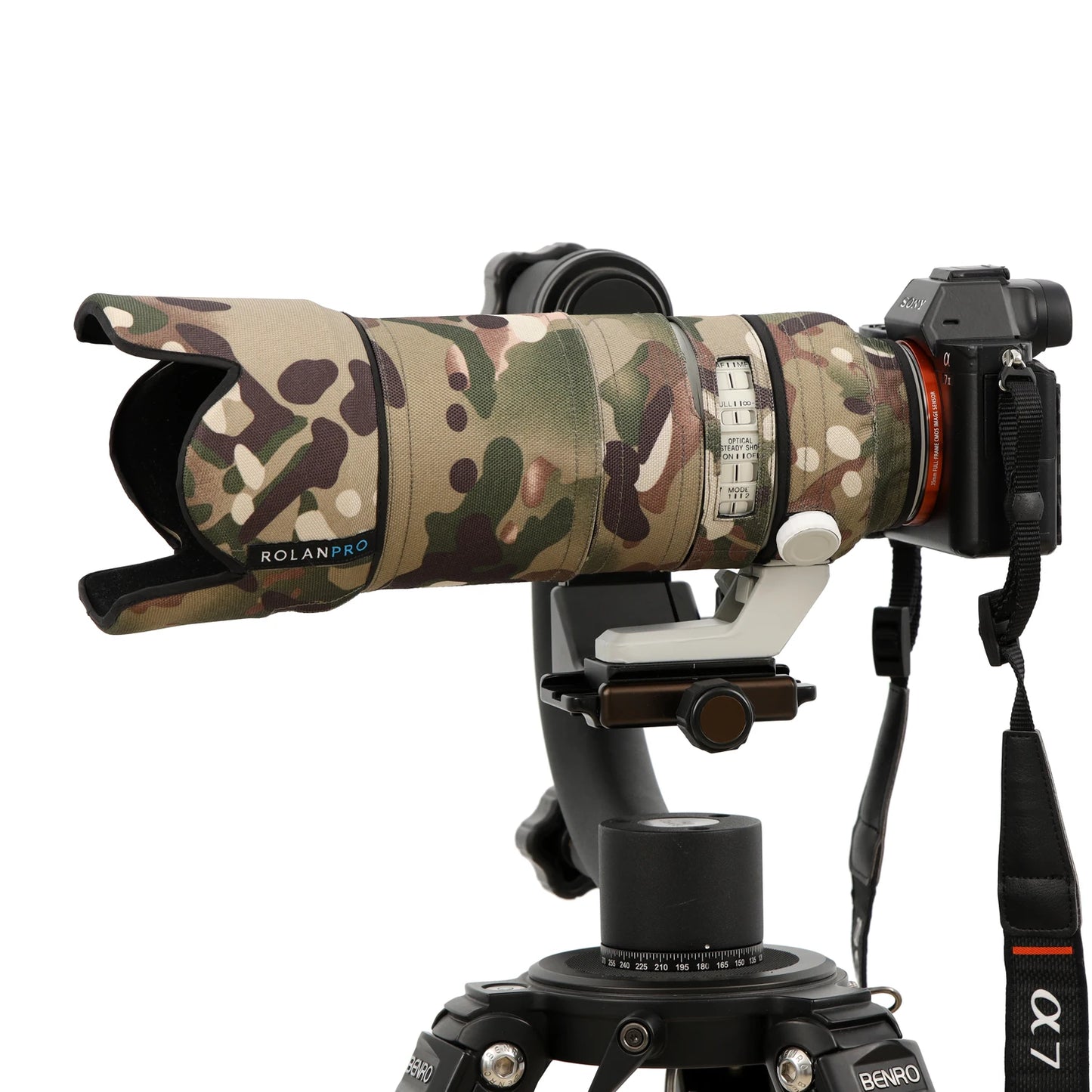 ROLANPRO Waterproof Camouflage Lens Coat for Sony FE 70-200mm f/2.8 GM OSS Lens Case Sony SEL70200 SLR Cover Sleeve Foto Bag