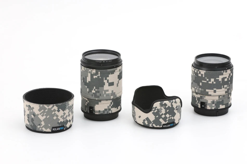 ROLANPRO Waterproof Lens Coat for Nikon Z 35mm f/1.8S Rain Cover Lens Protective Sleeve Guns Case Guns Clothing