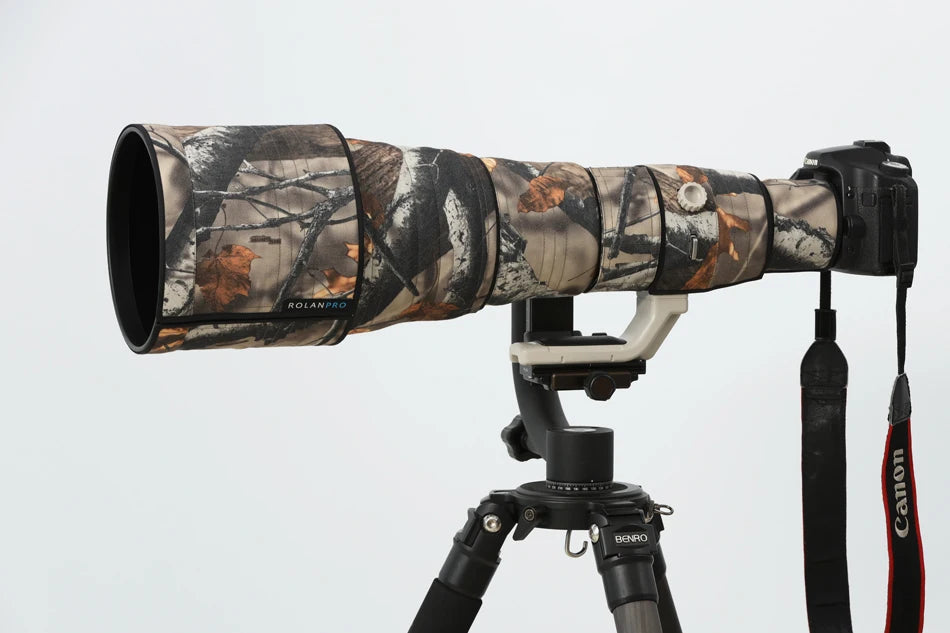 ROLANPRO Lens Coat for Canon EF 800mm F/5.6 L IS USM Lens Protective Sleeve Guns Case Canon 800mm f5.6 Lens Cover Backpack