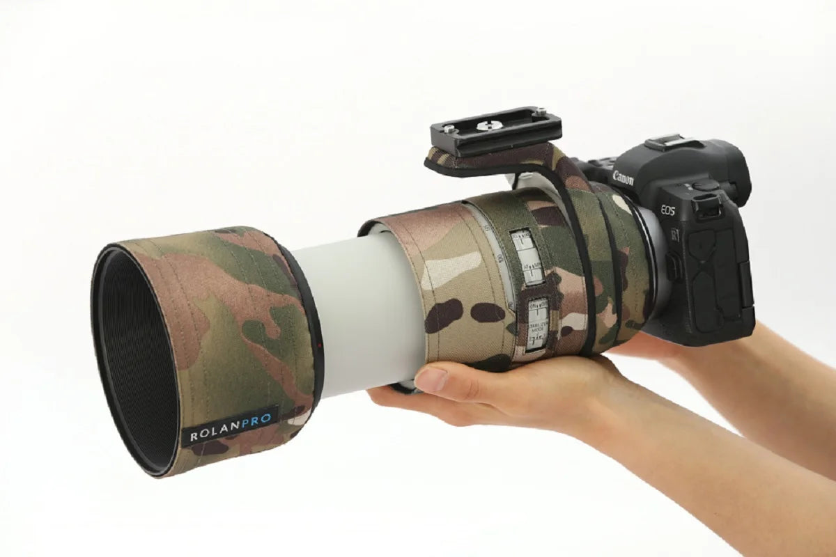 ROLANPRO Waterproof Lens Coat for Canon RF 70-200mm F2.8 L IS USM Rain Cover Lens Sleeve Guns Case for CANON RF 70 200 mm