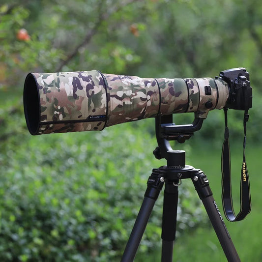 ROLANPRO Waterproof Lens Camo Coat for Nikkor Nikon AF-S 600mm F/4E FL ED VR Lens Cover Protective Sleeve Nikon 600f4e Case