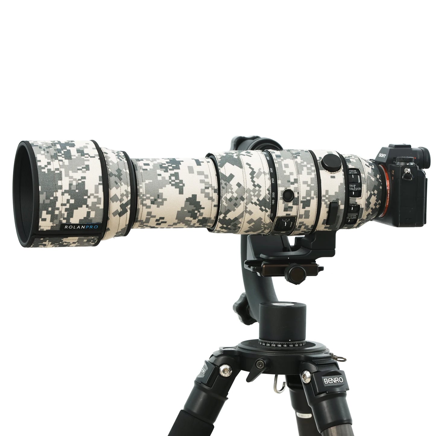 ROLANPRO Waterproof Lens Coat for Sigma 150-600mm F/5-6.3 DG DN OS Sports Camouflage Lens Protective Sleeve singma 150-600mm DN