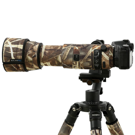 ROLANPRO Waterproof Lens Camouflage Coat for Sigma 60-600mm f4.5-6.3 DG OS HSM Sport Cover Lens Protective Sleeve Guns Case