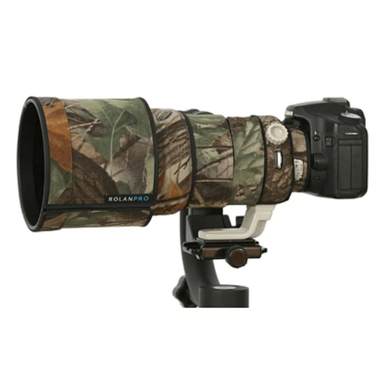 ROLANPRO Lens Camouflage Coat for Canon EF 200mm F/2 L IS USM Lens Protective Sleeve Guns Case Lens Bag Foto Bag