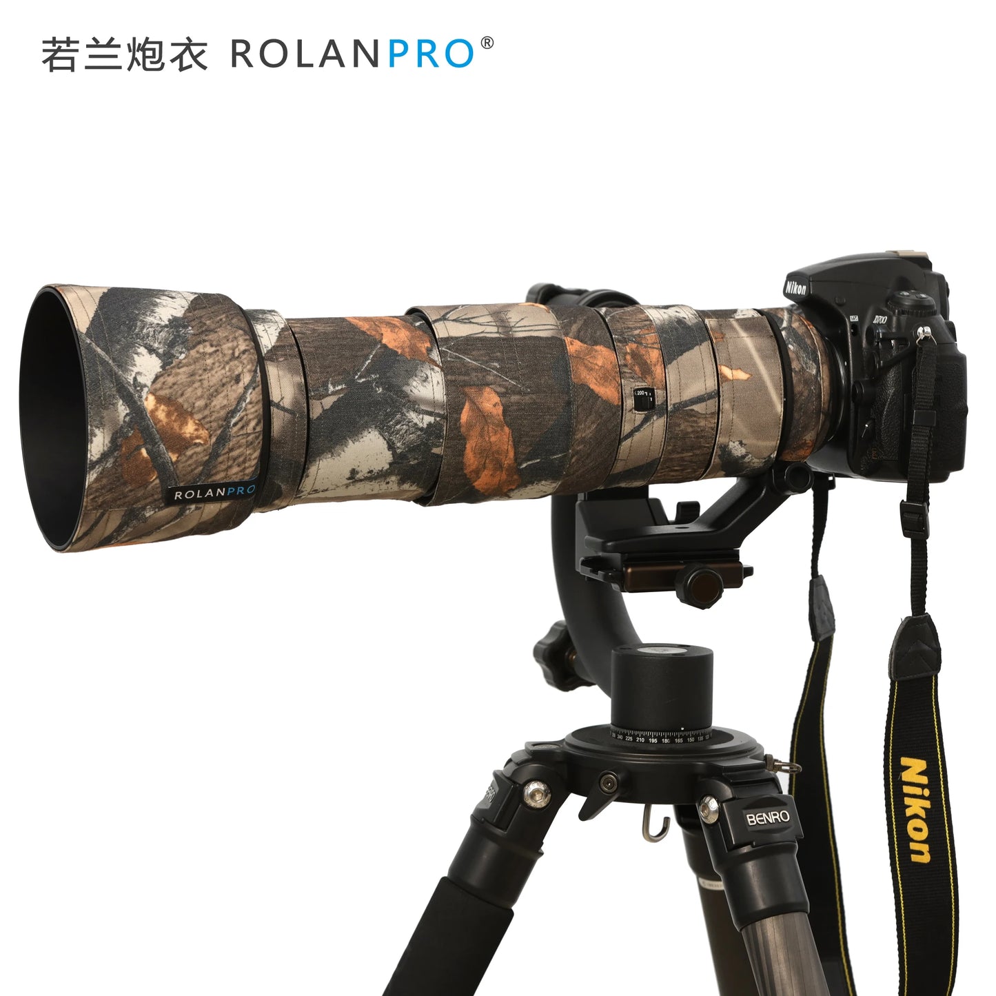 ROLANPRO Lens Cover for Nikon AF-S 200-500mm f/5.6E ED VR Lens Coat Rain Cover Guns Case Protective Sleeve Nikon 200 500mm