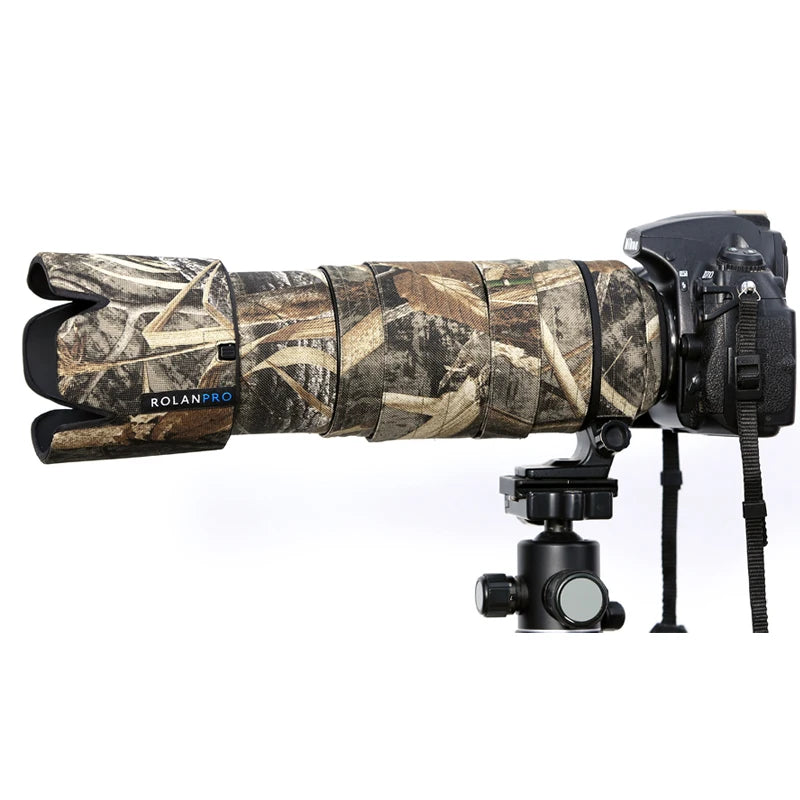 ROLANPRO Waterproof Lens Coat for Nikon AFS 80-400mm F4.5-5.6 G ED VR Lens Cover Case Lens Protective Sleeve Rain Cover