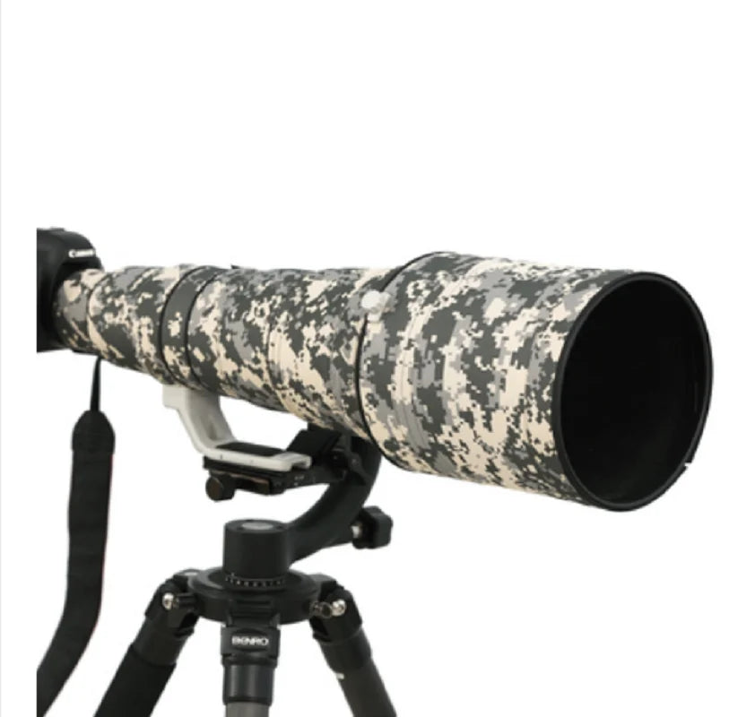 ROLANPRO Lens Coat for Canon EF 600mm f/4 L IS USM Lens Anti Shake I Camouflage Lens Cover Rain Cover Lens Sleeve Guns Case