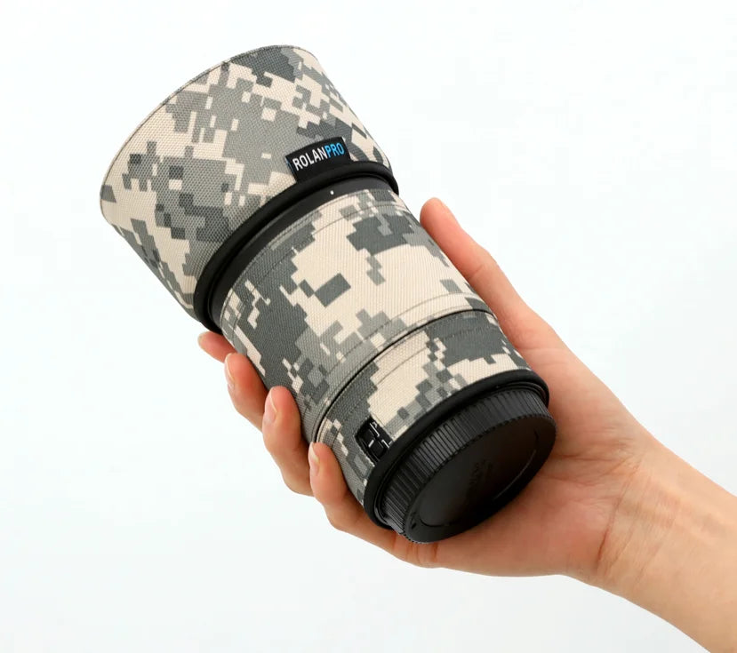 ROLANPRO Waterproof Lens Coat for Nikon Z 85mm f/1.8S Rain Cover Lens Protective Sleeve Guns Case Guns Clothing