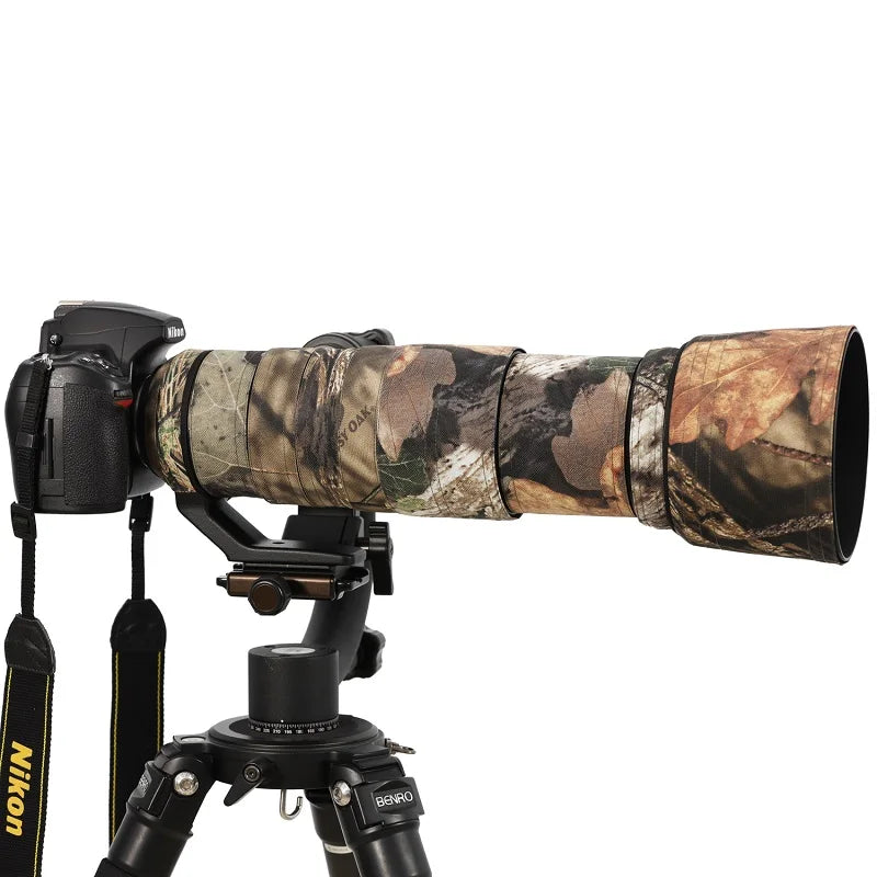 ROLANPRO Lens Cover for Nikon AF-S 200-500mm f/5.6E ED VR Lens Coat Rain Cover Guns Case Protective Sleeve Nikon 200 500mm