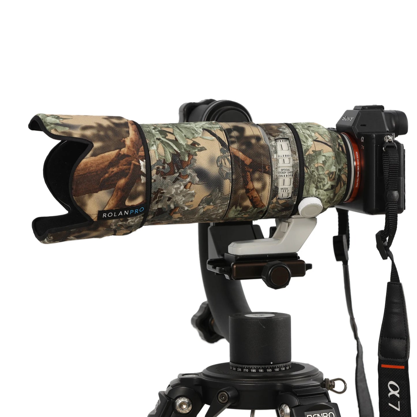 ROLANPRO Waterproof Camouflage Lens Coat for Sony FE 70-200mm f/2.8 GM OSS Lens Case Sony SEL70200 SLR Cover Sleeve Foto Bag