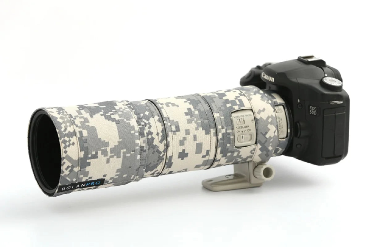 ROLANPRO Waterproof Lens Coat for Canon EF 300mm F/4 L IS USM Camouflage Lens Cover Protective Sleeve Guns Case Canon Accessorie