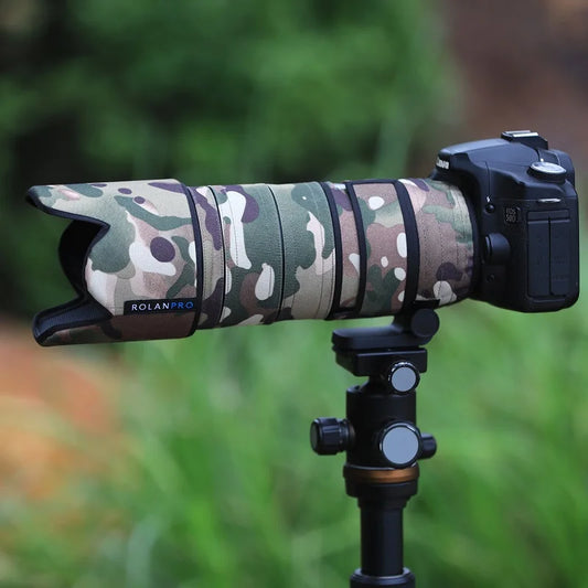 ROLANPRO Lens Coat for Tamron SP 70-200mm F/2.8 DI VC USD G2(A025) Camouflage Lens Protective Sleeve Lens Cover Guns Case