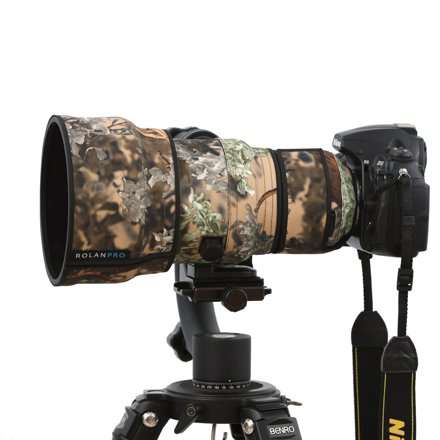 ROLANPRO Waterproof Lens Coat for Nikon AF-S 200mm f/2G ED VR I and II Generations Lens Protective Sleeve Guns Case Lens Cover
