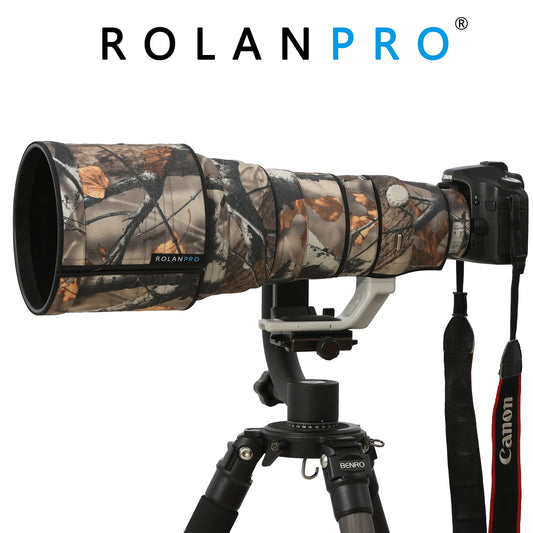ROLANPRO Lens Camouflage Coat for Canon EF 400mm F/2.8 L IS II USM Lens Protective Sleeve Guns Case Canon 400f2.8 ii Coat