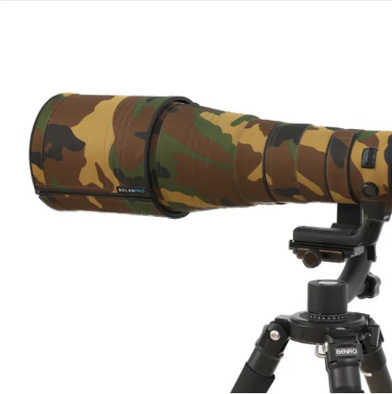 ROLANPRO Waterproof Lens Coat for Nikkor Nikon AF-S VR 200-400mm f/4G ED VR Camouflage Lens Cover Lens Protective Sleeve Case