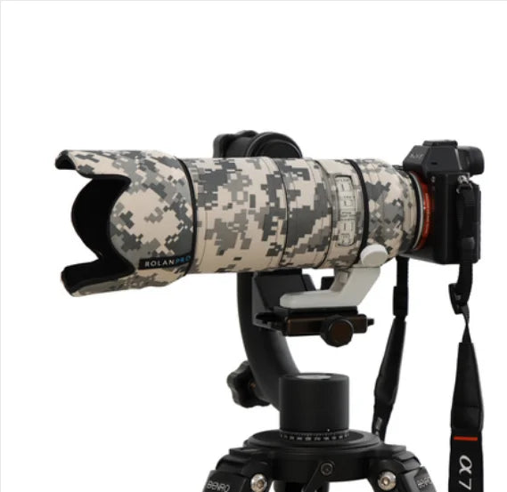 ROLANPRO Waterproof Camouflage Lens Coat for Sony FE 70-200mm f/2.8 GM OSS Lens Case Sony SEL70200 SLR Cover Sleeve Foto Bag