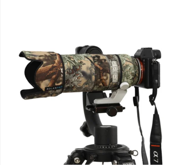 ROLANPRO Waterproof Camouflage Lens Coat for Sony FE 70-200mm f/2.8 GM OSS Lens Case Sony SEL70200 SLR Cover Sleeve Foto Bag
