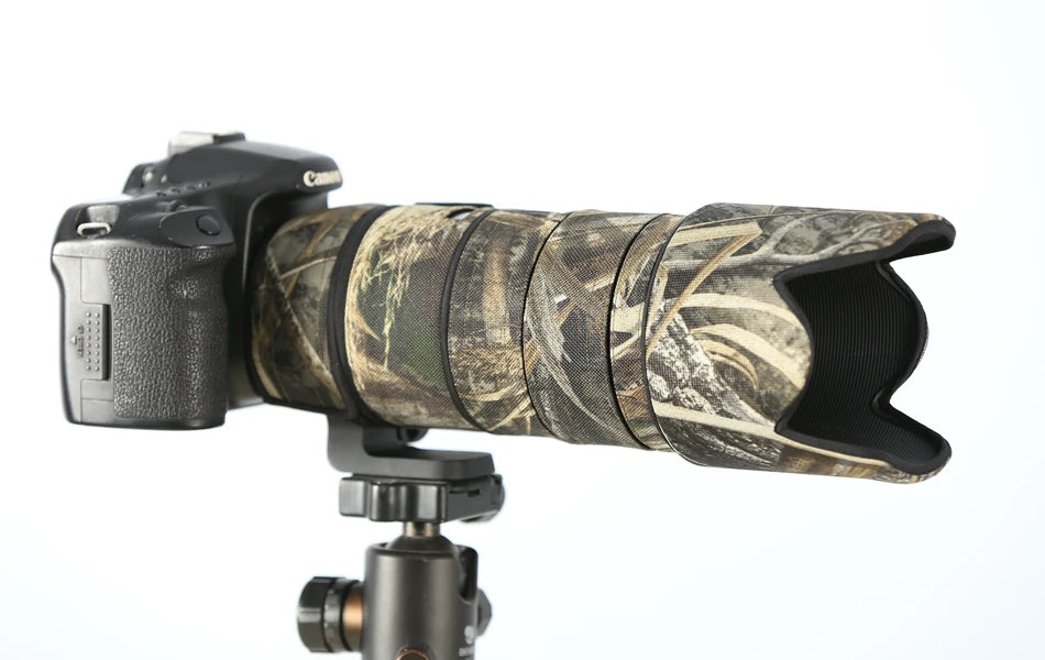 ROLANPRO Lens Coat for Tamron SP 70-200mm F/2.8 DI VC USD G2(A025) Camouflage Lens Protective Sleeve Lens Cover Guns Case