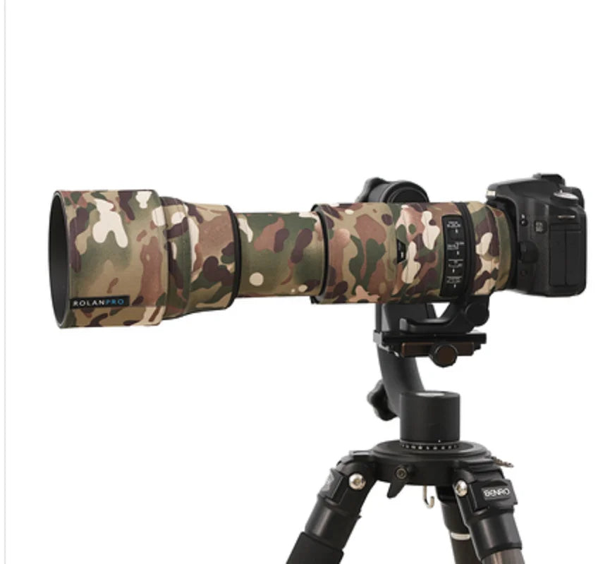 ROLANPRO Camouflage Lens Coat for SIGMA 150-600mm F5-6.3 DG OS HSM Contemporary (AF Version) Lens Protective Sleeve Guns Case