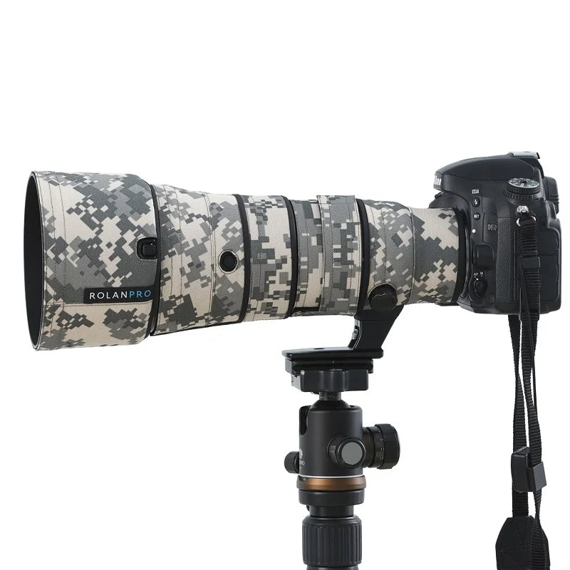 ROLANPRO Waterproof Lens Cover for Nikon AF-S 500mm F5.6E PF ED VR Lens Protective Sleeve Guns Case nikon 500mm f5.6 Lens Coat