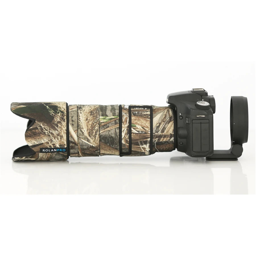 ROLANPRO Lens Coat for Tamron SP 70-200mm F/2.8 DI VC USD G2(A025) Camouflage Lens Protective Sleeve Lens Cover Guns Case