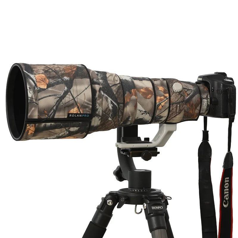 ROLANPRO Lens Coat Camouflage for Canon EF 400mm F/2.8 L IS II USM Lens Protective Sleeve Guns Case Canon 400mm Canon SLR