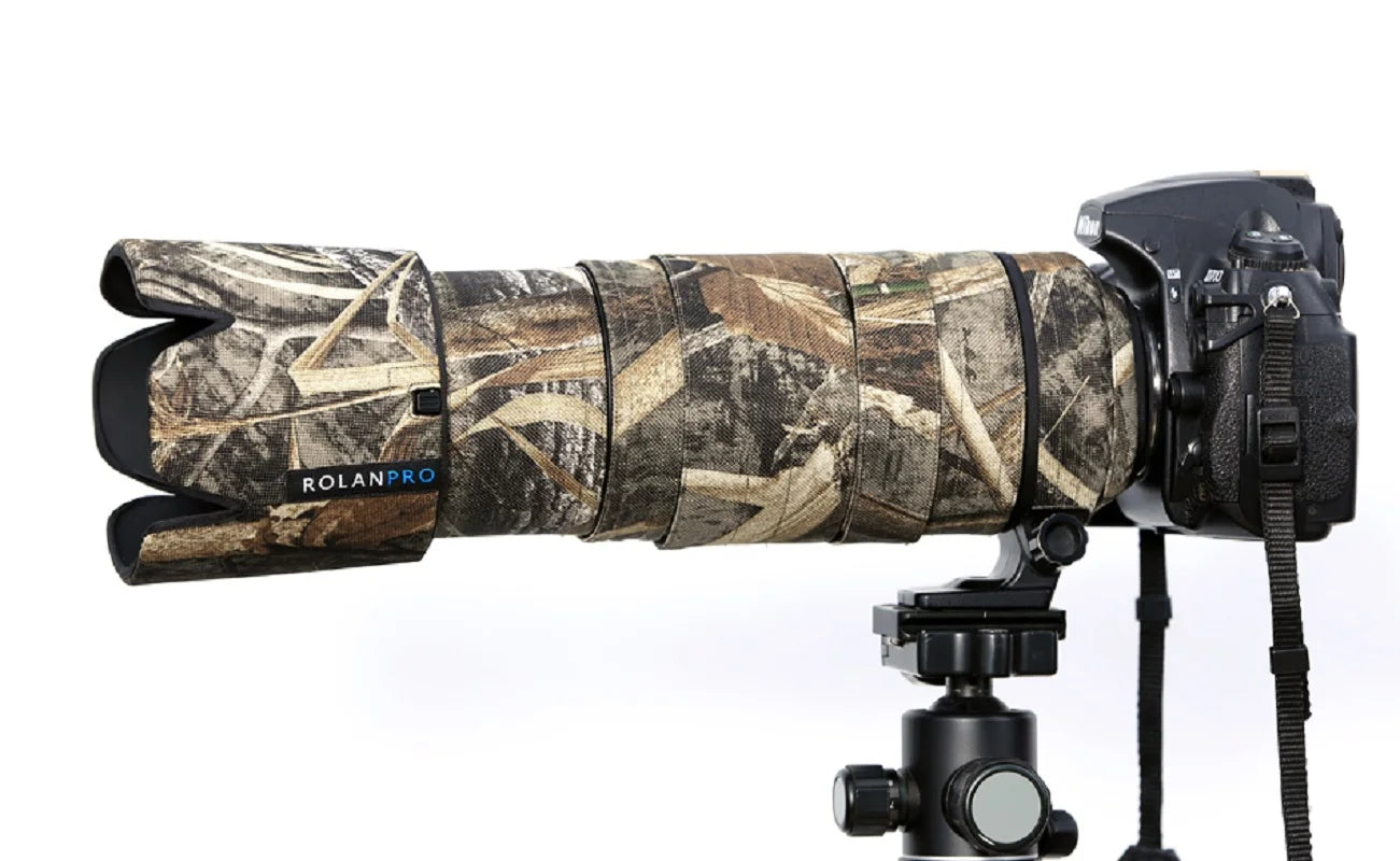 ROLANPRO Waterproof Lens Coat for Nikon AFS 80-400mm F4.5-5.6 G ED VR Lens Cover Case Lens Protective Sleeve Rain Cover
