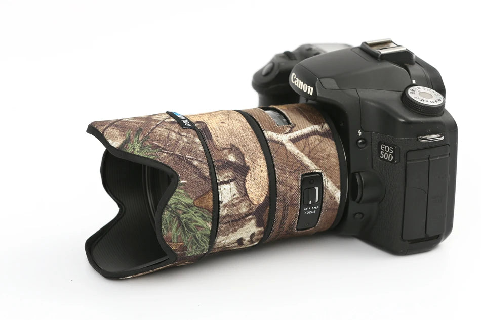 ROLANPRO Waterproof Lens Camo Coat for SIGMA 35mm F1.4 DG ART Lens Protective Sleeve Guns Case Photography Sigma 35mm Lens Cover