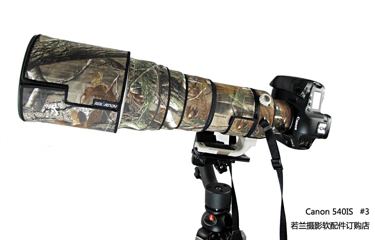 ROLANPRO Waterproof Lens Coat for Canon EF 500mm f/4 L IS USM Camouflage Lens Cover Lens Protective Sleeve Lenses & Accessories