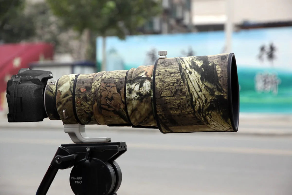 ROLANPRO Camera Lens Cover for Canon EF 300mm f/2.8 L USM Nylon Camouflage Lens Clothing Rain Cover Lens Sleeve Guns Case