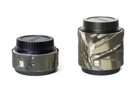 ROLANPRO Camera Lens Camouflage Rain Cover Barlow Cover for Canon DSLR Camera Barlow 1.4XIII , 2.0X Camera Barlow Sleeve