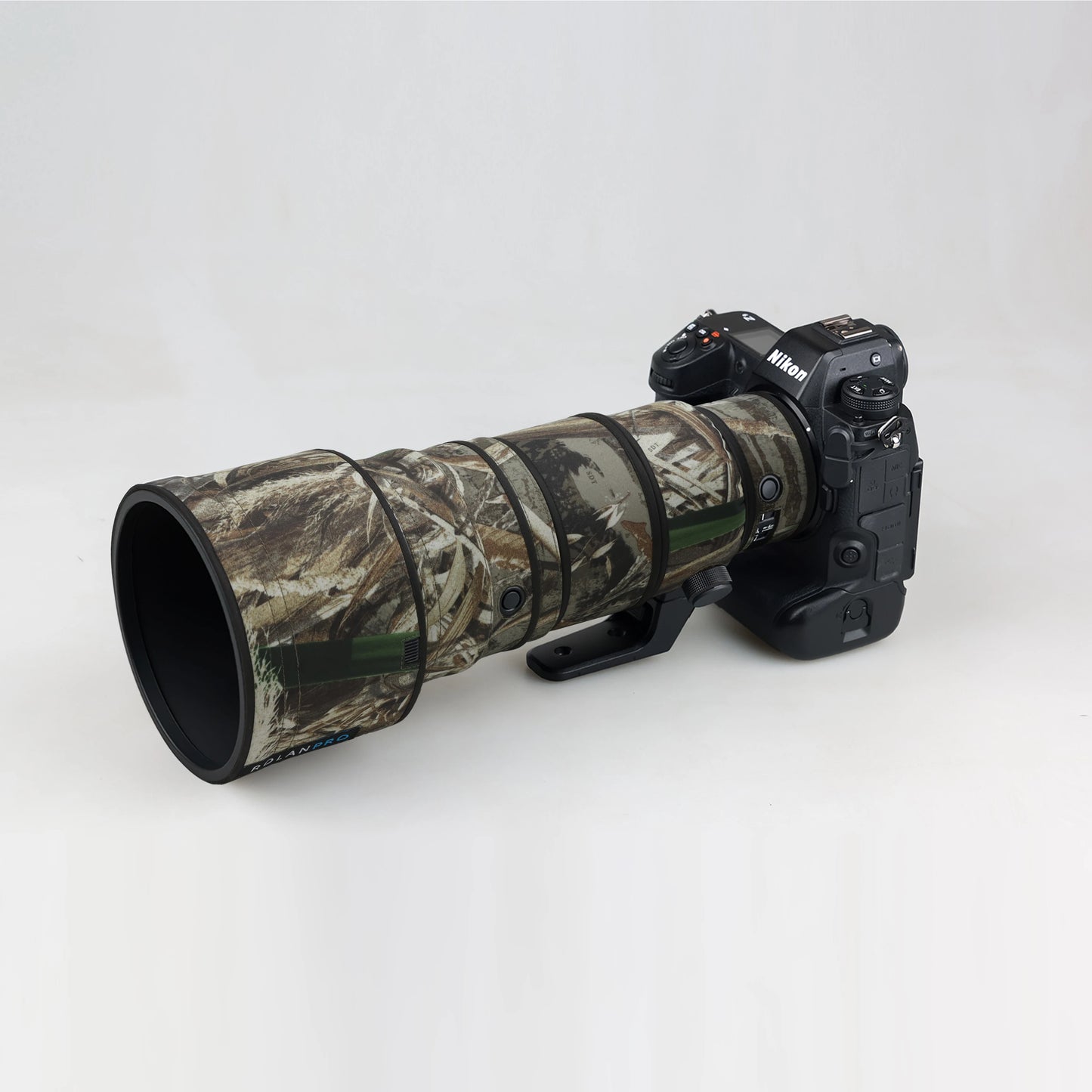 ROLANPRO Waterproof Lens Coat for Nikon Z 400mm f4.5 VR S Rain Cover Lens Protective Cover Z400 F/4.5 Rain Cover Guns Case