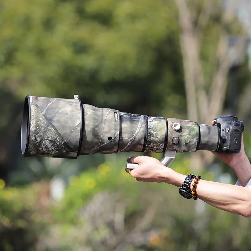 CHASING BIRDS camouflage lens coat for CANON EF 800mm F5.6 L IS USM waterproof and rainproof elasticity lens protective cover