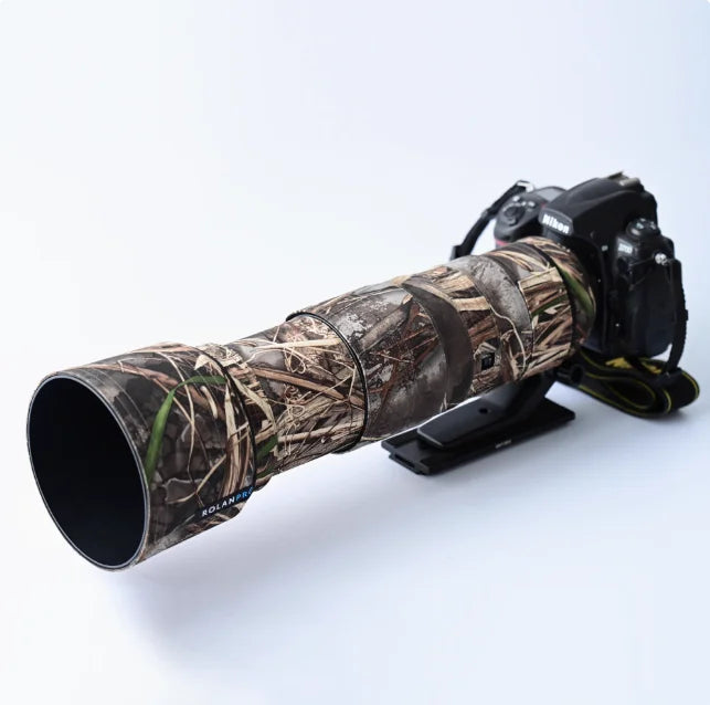ROLANPRO Lens Cover for Nikon AF-S 200-500mm f/5.6E ED VR Lens Coat Rain Cover Guns Case Protective Sleeve Nikon 200 500mm
