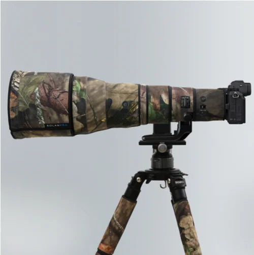 ROLANPRO Waterproof Camouflage Lens Coat for Nikon Z 800mm F/6.3 VR S Protective Sleeve Nikon Z800mm f6.3 Cover Guns Case