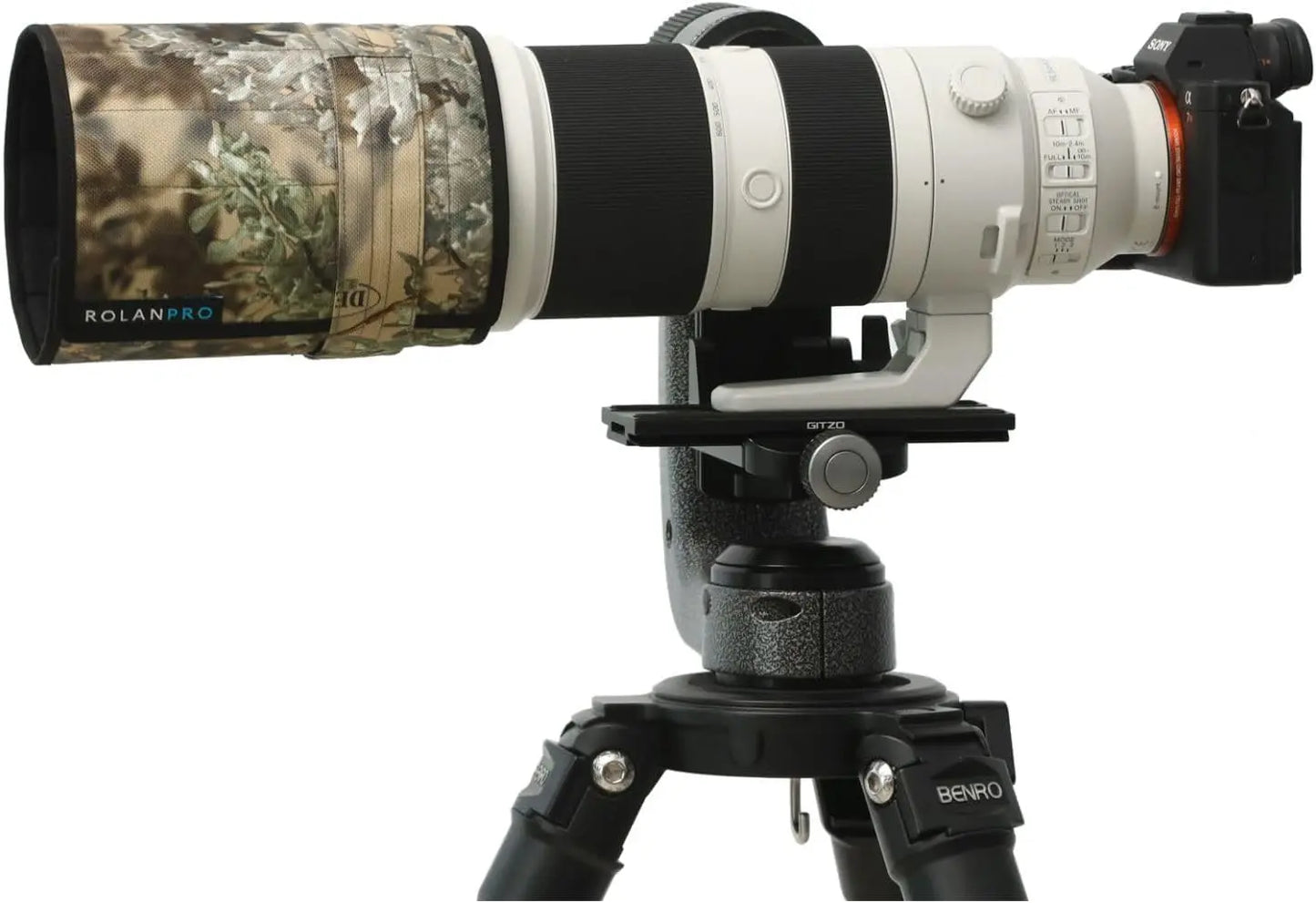 ROLANPRO Lens Hood Telephoto Lens Folding Hood for Sony 200-600/ Sony FE 200-600mm F5.6-6.3 G OSS Foldable Hood Customs Made
