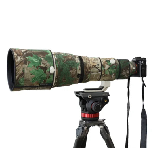 ROLANPRO Camouflage Lens Coat for Sony 600 F4 GM OSS Waterproof Rainproof Lens Protective Cover sony 600mm Lens Cover Guns Case