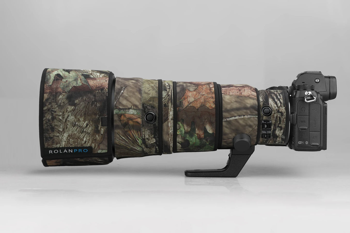 ROLANPRO Waterproof Lens Coat for Nikon Z 400mm f4.5 VR S Rain Cover Lens Protective Cover Z400 F/4.5 Rain Cover Guns Case