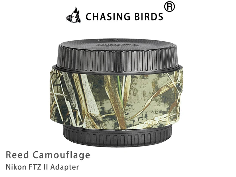 CHASING BIRDS Camouflage Waterproof Protective Coat for Nikon FTZ II Adapter rainproof cover
